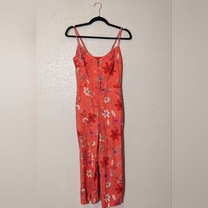 Banana Republic Floral-Print Jumpsuit
